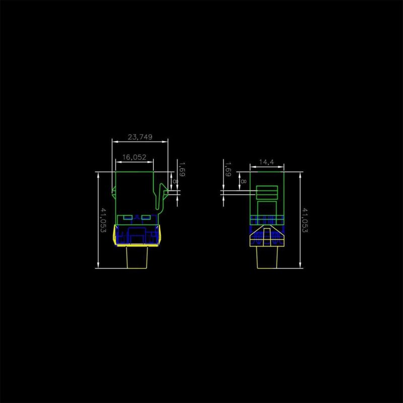 کیستون CAT6 UTP مدل 2000825 - Image 7