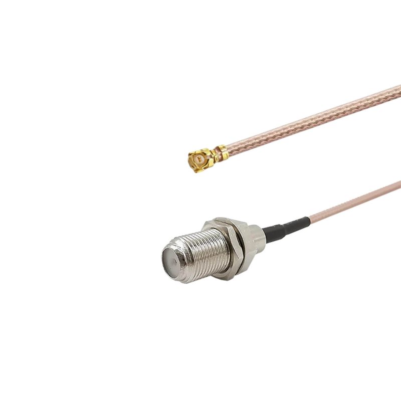 کابل RG178 پیگتیل u.fl-female به F-type-female