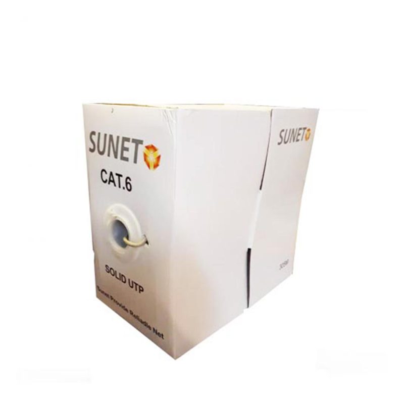 کابل SUNET Cat6 UTP Fluke Pass (فلوک پاس)