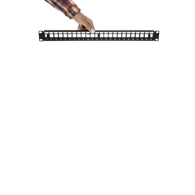 پچ پنل 24 پورت Unloaded مدل 2000808 - Image 2