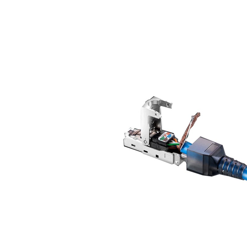 پلاگ (سوکت) شبکه ی CAT6 STP Toolless فلوک پاس - Image 4