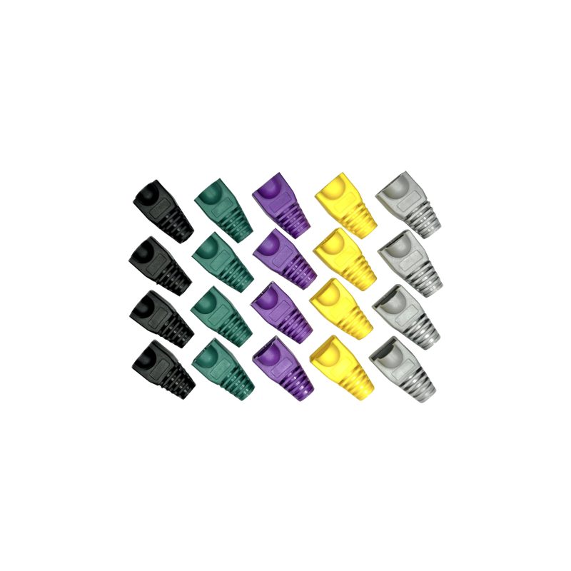 محافظ سوکت شبکه RJ45 مدل B-7 بسته 20 عددی - Image 2