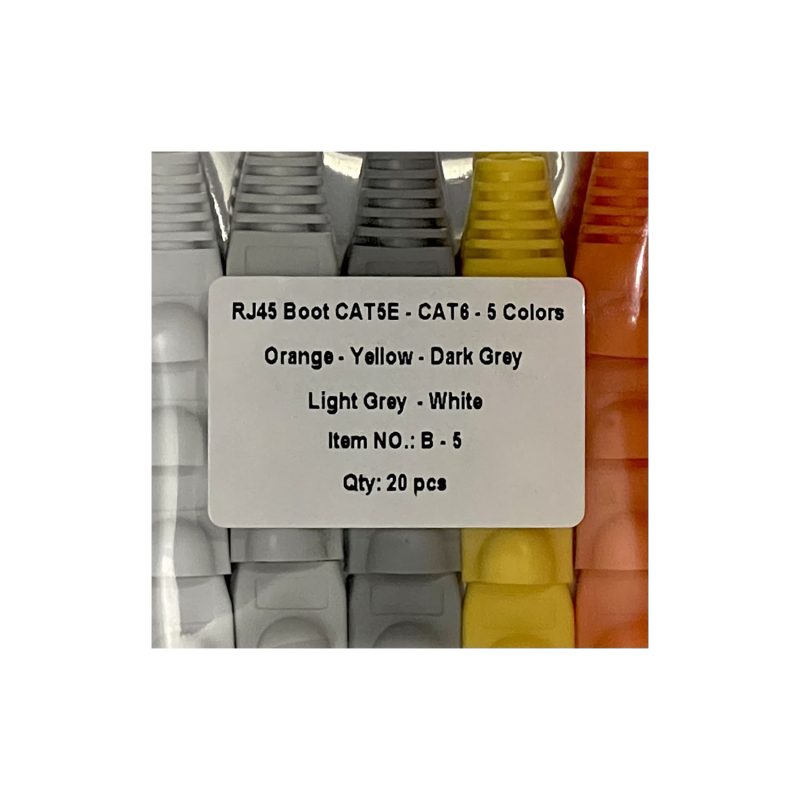 محافظ سوکت شبکه RJ45 مدل B-5 بسته 20 عددی - Image 4