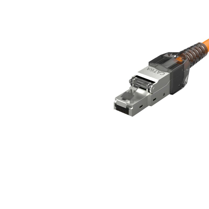 پلاگ (سوکت) شبکه ی CAT6A STP Toolless فلوک پاس