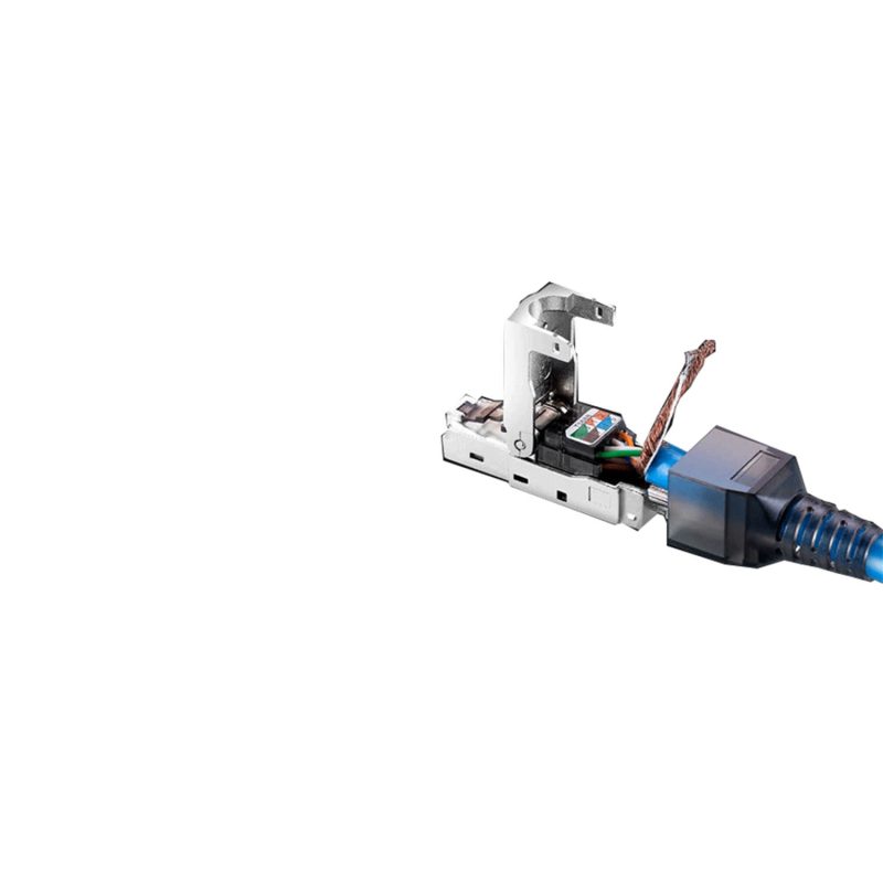 پلاگ (سوکت) شبکه ی CAT6A STP Toolless فلوک پاس - Image 4