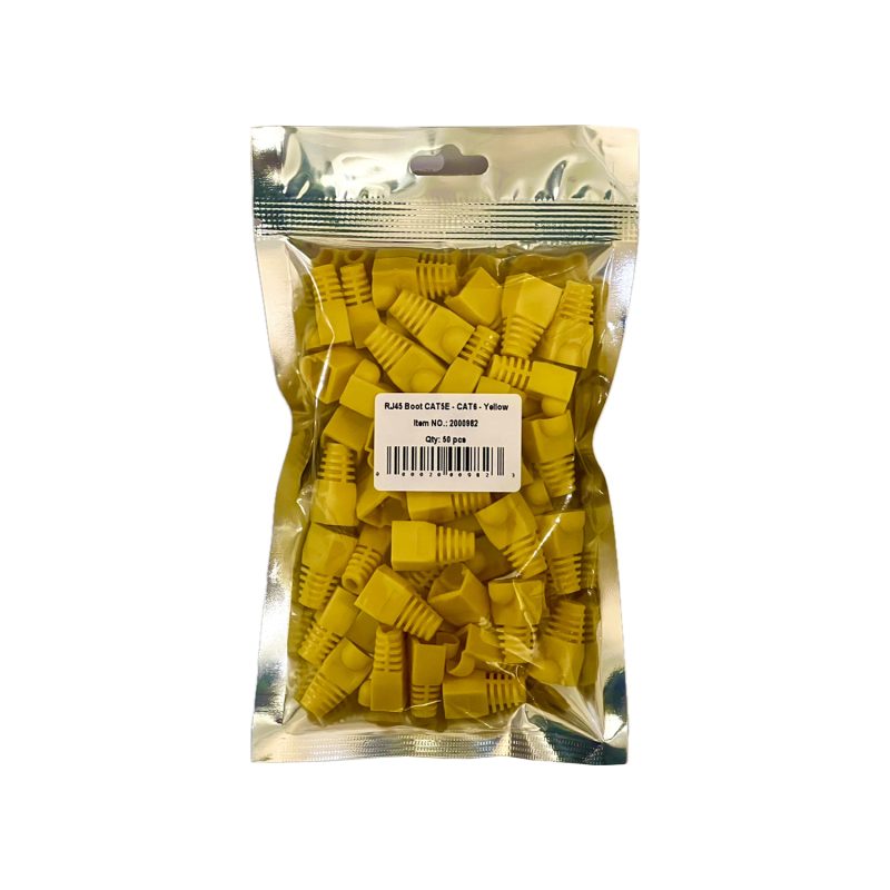 محافظ سوکت RJ45 مدل 2000982 رنگ زرد بسته 50 عددی - Image 4