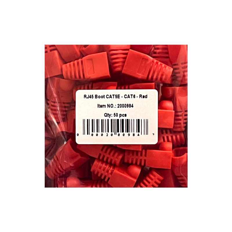 محافظ سوکت RJ45 مدل 2000984 رنگ قرمز بسته 50 عددی - Image 5