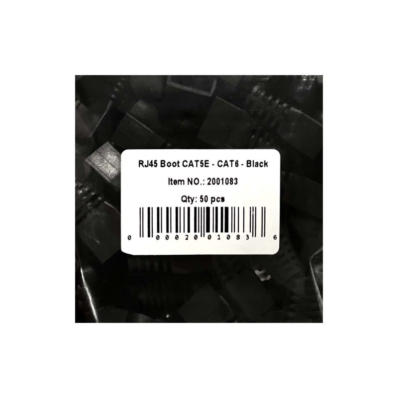 محافظ سوکت RJ45 مدل 2001083 رنگ مشکی بسته 50 عددی - Image 5