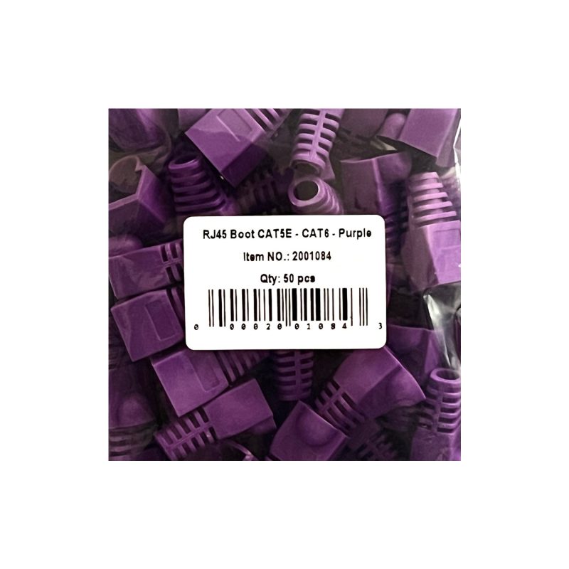 محافظ سوکت RJ45 مدل 2001084 رنگ بنفش بسته 50 عددی - Image 5