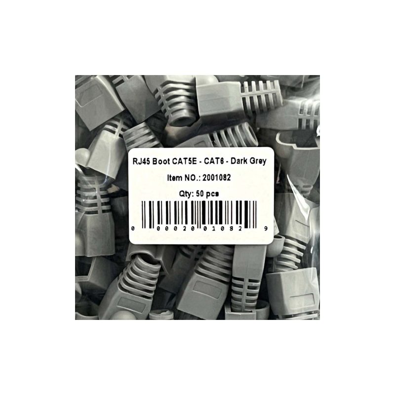 محافظ سوکت RJ45 مدل 2001082 رنگ خاکستری تیره بسته 50 عددی - Image 5