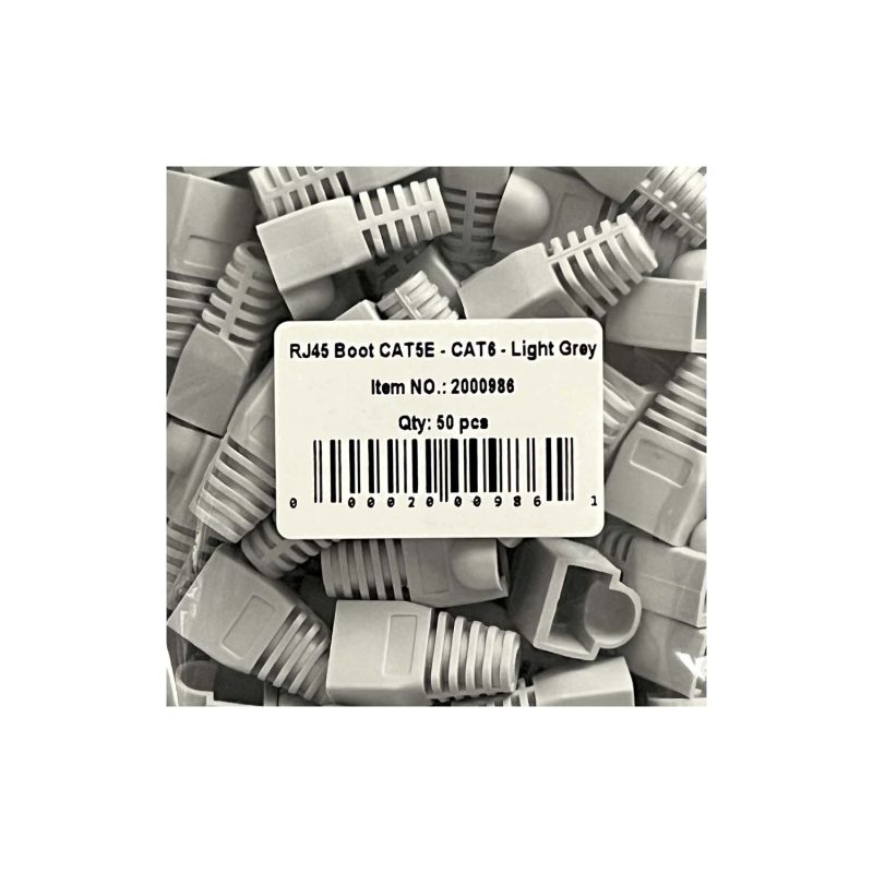 محافظ سوکت RJ45 مدل 2000986 رنگ خاکستری روشن بسته 50 عددی - Image 5