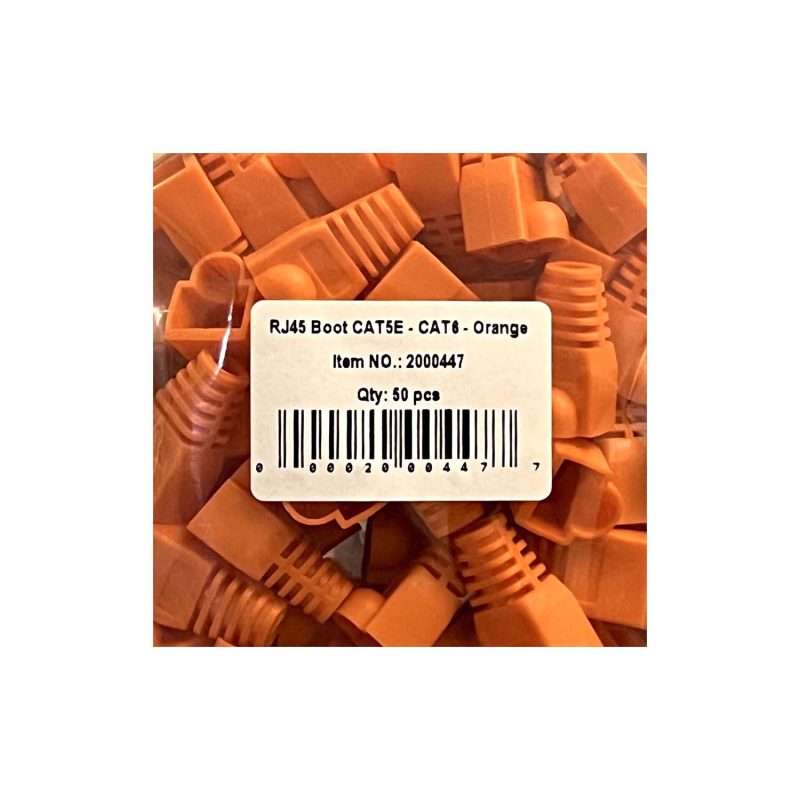 محافظ سوکت RJ45 مدل 2000447 رنگ نارنجی بسته 50 عددی - Image 5