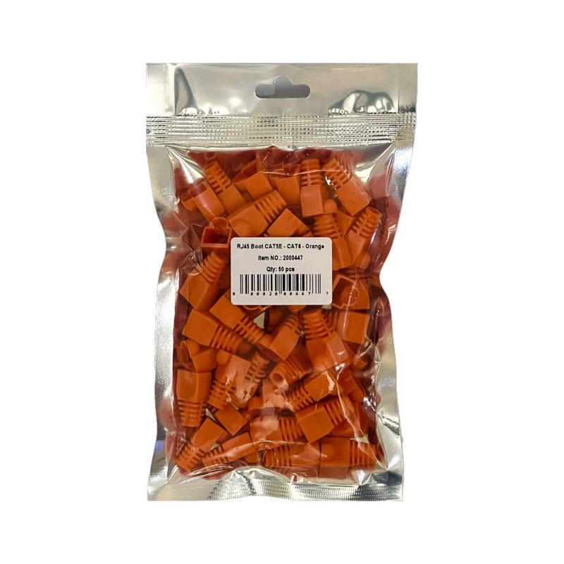 محافظ سوکت RJ45 مدل 2000447 رنگ نارنجی بسته 50 عددی - Image 4